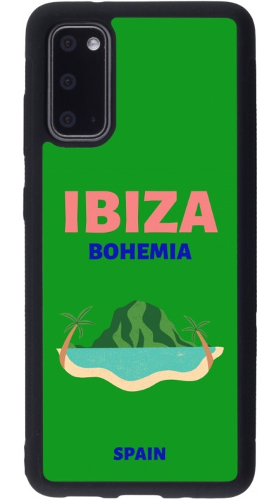 Samsung Galaxy S20 Case Hülle - Silikon schwarz Pop Summer Destination Ibiza