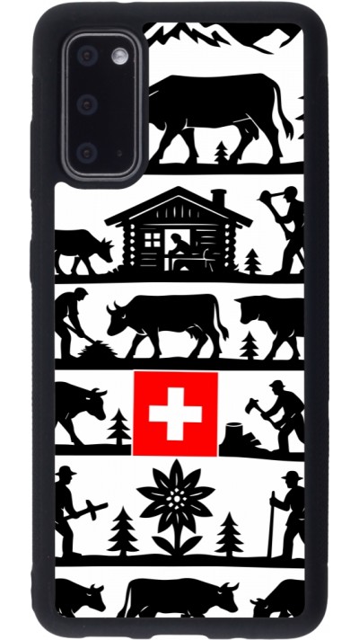 Samsung Galaxy S20 Case Hülle - Silikon schwarz Poya Schweiz 1