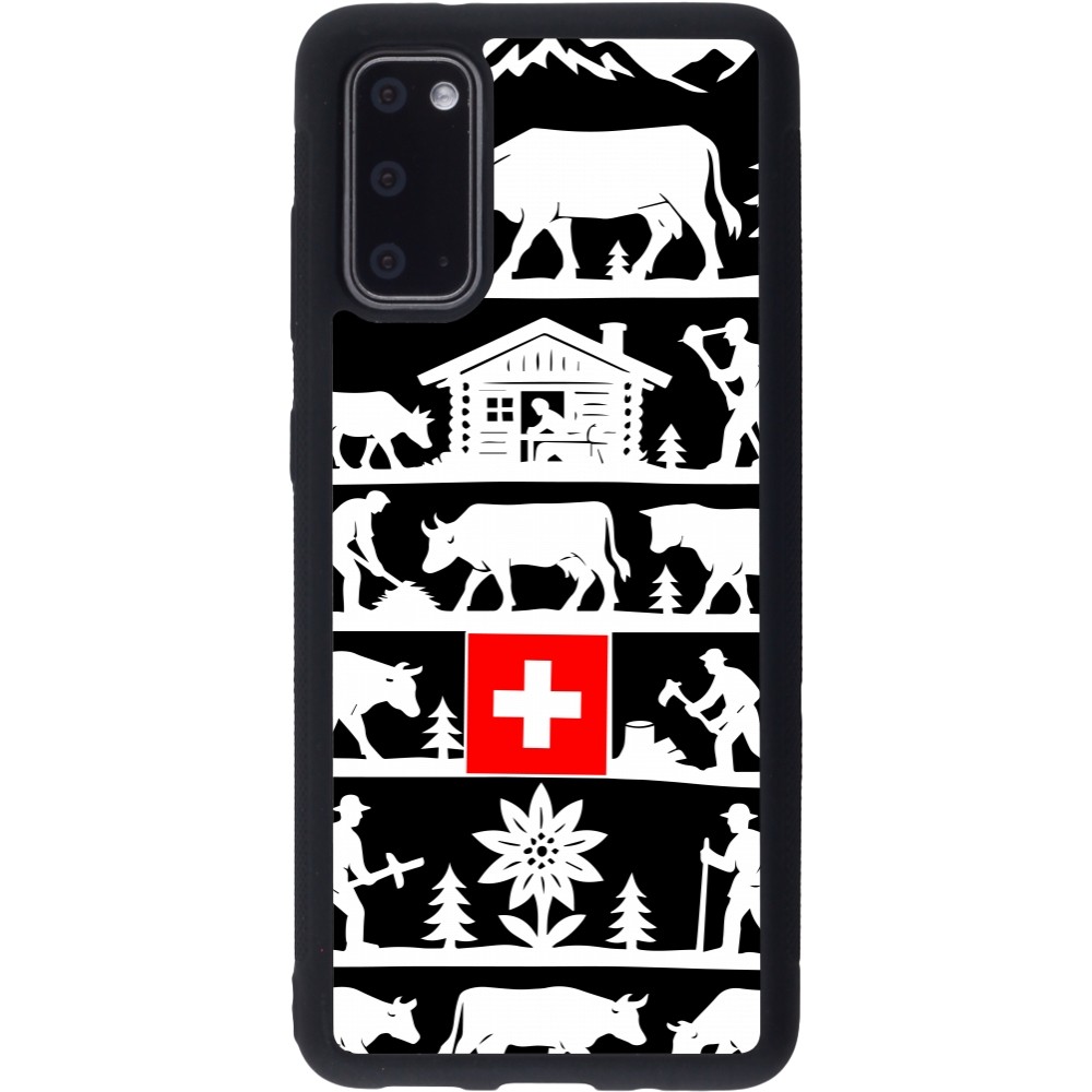 Samsung Galaxy S20 Case Hülle - Silikon schwarz Poya Schweiz 1 schwarz