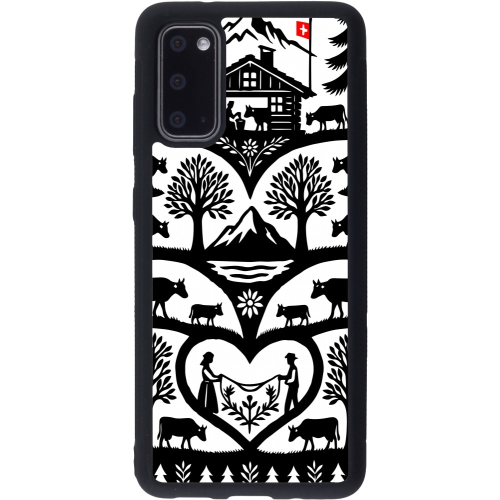 Samsung Galaxy S20 Case Hülle - Silikon schwarz Poya Schweiz 2