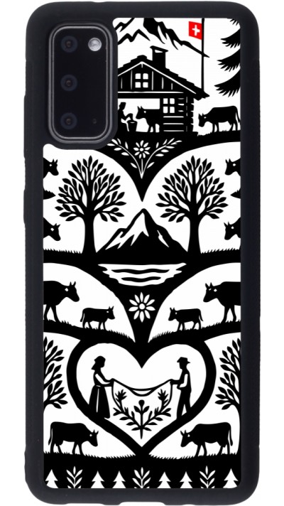 Samsung Galaxy S20 Case Hülle - Silikon schwarz Poya Schweiz 2