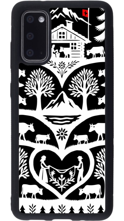 Samsung Galaxy S20 Case Hülle - Silikon schwarz Poya Schweiz 2 schwarz