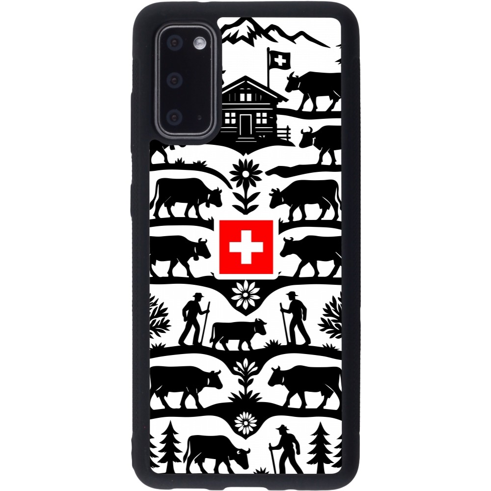 Samsung Galaxy S20 Case Hülle - Silikon schwarz Poya Schweiz 3