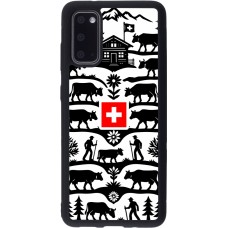 Samsung Galaxy S20 Case Hülle - Silikon schwarz Poya Schweiz 3