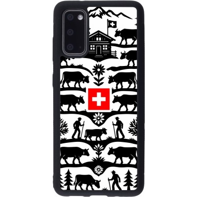 Samsung Galaxy S20 Case Hülle - Silikon schwarz Poya Schweiz 3