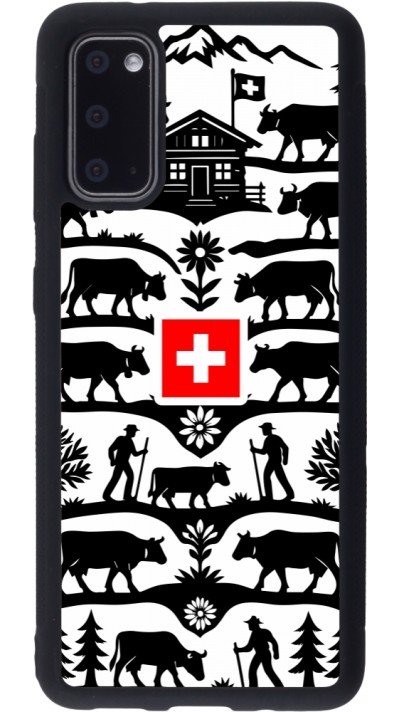 Samsung Galaxy S20 Case Hülle - Silikon schwarz Poya Schweiz 3
