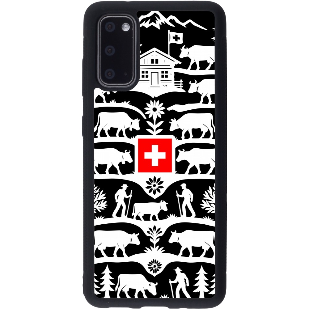 Samsung Galaxy S20 Case Hülle - Silikon schwarz Poya Schweiz 3 schwarz