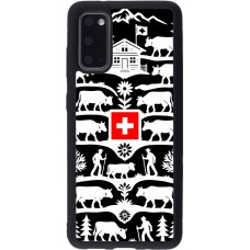 Samsung Galaxy S20 Case Hülle - Silikon schwarz Poya Schweiz 3 schwarz