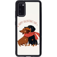 Coque Samsung Galaxy S20 - Silicone rigide noir Saint Valentines Day 26 Happy Valentine