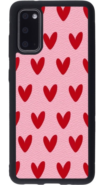 Coque Samsung Galaxy S20 - Silicone rigide noir Saint Valentines Day 26 Pattern heart