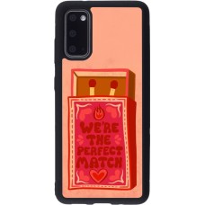 Coque Samsung Galaxy S20 - Silicone rigide noir Saint Valentines Day 26 Perfect Match