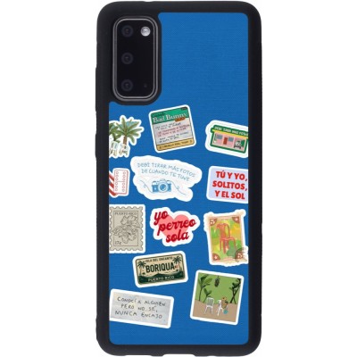 Coque Samsung Galaxy S20 - Silicone rigide noir Seals of the Dominican Republic DTMF