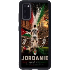 Coque Samsung Galaxy S20 - Silicone rigide noir Football Jordanie splash 2026