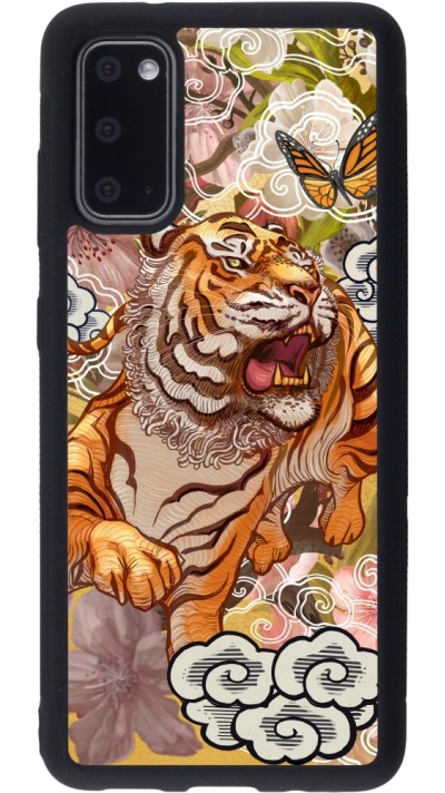 Samsung Galaxy S20 Case Hülle - Silikon schwarz Spring 23 japanese tiger