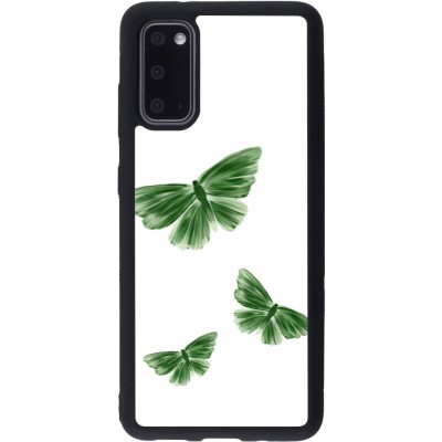 Coque Samsung Galaxy S20 - Silicone rigide noir Butterflies Spring 2026