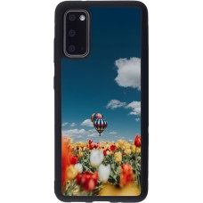 Coque Samsung Galaxy S20 - Silicone rigide noir Hot air balloon 2026