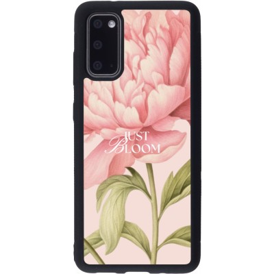 Coque Samsung Galaxy S20 - Silicone rigide noir Just Bloom Spring 2026