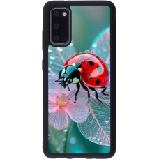 Coque Samsung Galaxy S20 - Silicone rigide noir Ladybird in bloom 2026