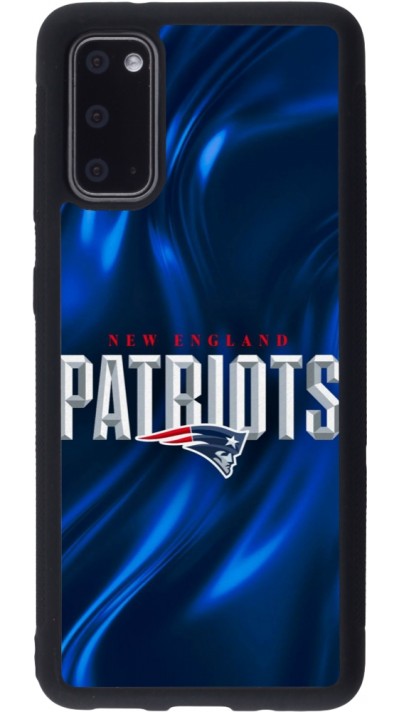 Coque Samsung Galaxy S20 - Silicone rigide noir Super Bowl 26 Patriots 2