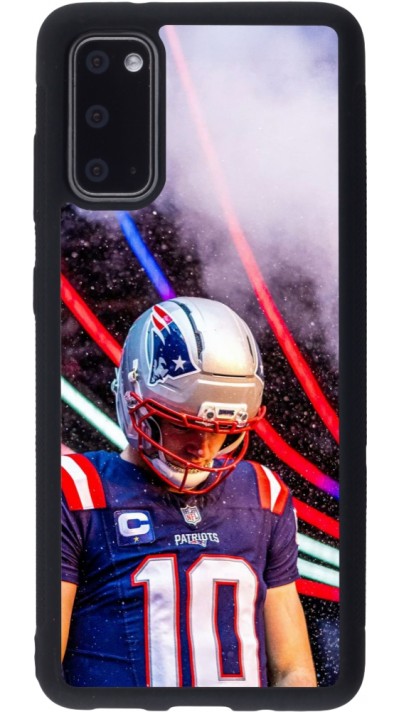 Coque Samsung Galaxy S20 - Silicone rigide noir Super Bowl 26 Patriots 3