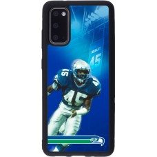 Coque Samsung Galaxy S20 - Silicone rigide noir Super Bowl 26 Seattle 1