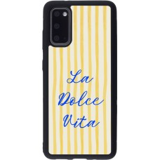 Coque Samsung Galaxy S20 - Silicone rigide noir The good life 2026