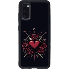 Samsung Galaxy S20 Case Hülle - Silikon schwarz Valentine 2024 gothic love