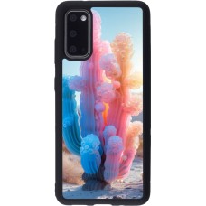 Coque Samsung Galaxy S20 - Silicone rigide noir Artificial vegetation 2025