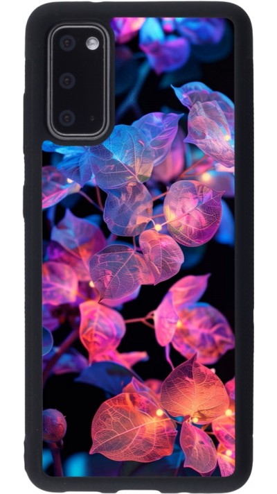 Coque Samsung Galaxy S20 - Silicone rigide noir Artificial vegetation 2025