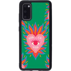 Coque Samsung Galaxy S20 - Silicone rigide noir Viva la vida 2026