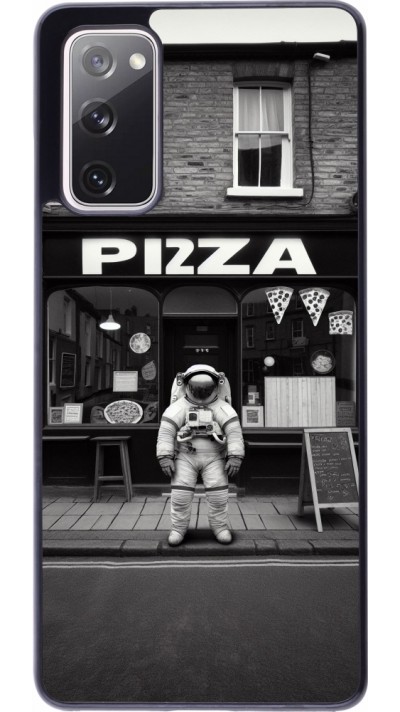 Coque Samsung Galaxy S20 FE 5G - Astronaute devant une Pizzeria