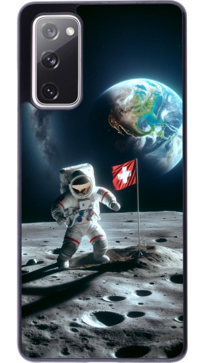 Coque Samsung Galaxy S20 FE 5G - Astro Suisse sur lune
