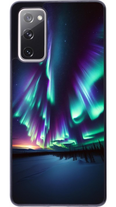Samsung Galaxy S20 FE 5G Case Hülle - Funkelndes Nordlicht