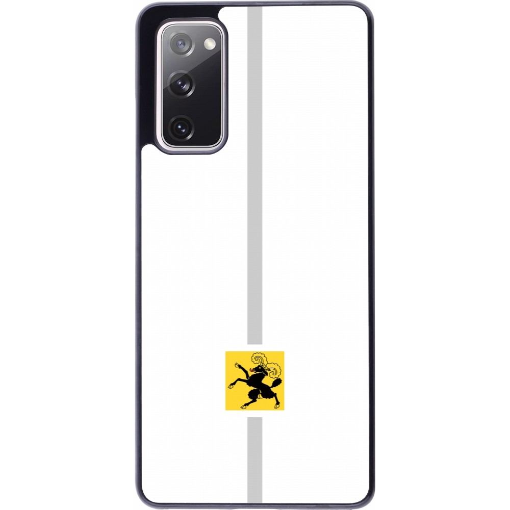 Samsung Galaxy S20 FE 5G Case Hülle - Kanton SH weiss