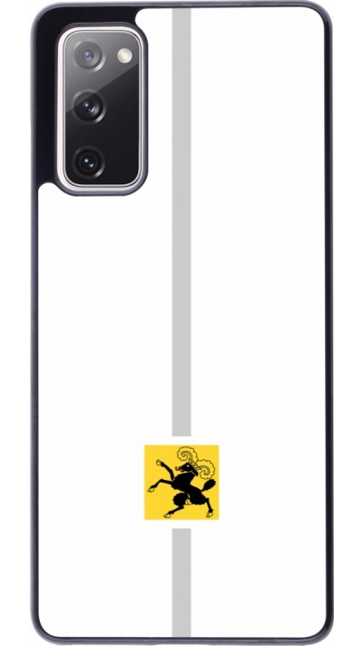 Samsung Galaxy S20 FE 5G Case Hülle - Kanton SH weiss