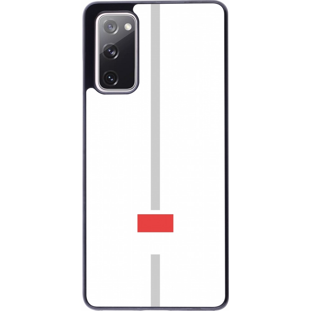 Samsung Galaxy S20 FE 5G Case Hülle - Kanton SO weiss