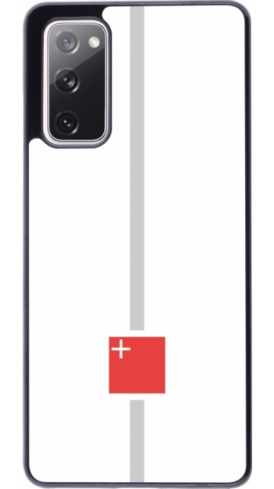 Samsung Galaxy S20 FE 5G Case Hülle - Kanton SZ weiss