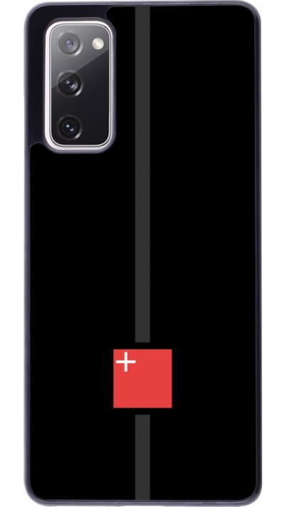 Samsung Galaxy S20 FE 5G Case Hülle - Kanton SZ schwarz