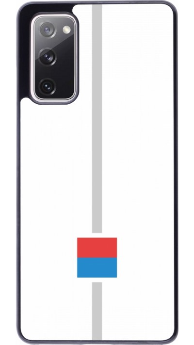 Samsung Galaxy S20 FE 5G Case Hülle - Kanton TI weiss