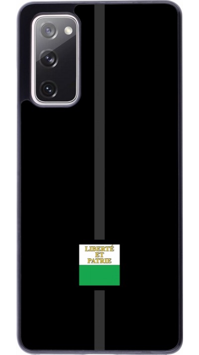 Samsung Galaxy S20 FE 5G Case Hülle - Kanton VD schwarz