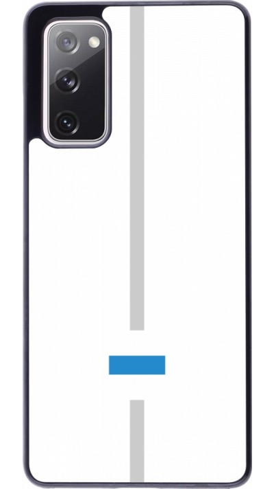 Samsung Galaxy S20 FE 5G Case Hülle - Kanton ZG weiss