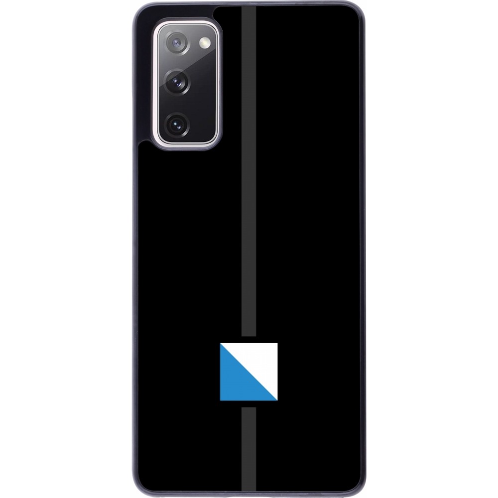Samsung Galaxy S20 FE 5G Case Hülle - Kanton ZH schwarz
