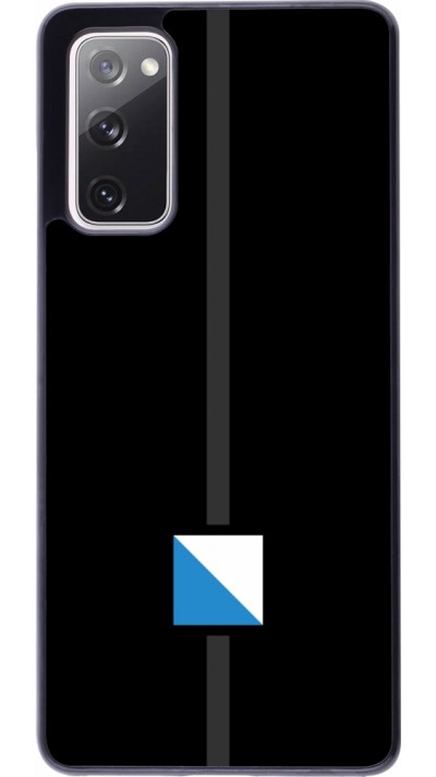 Samsung Galaxy S20 FE 5G Case Hülle - Kanton ZH schwarz