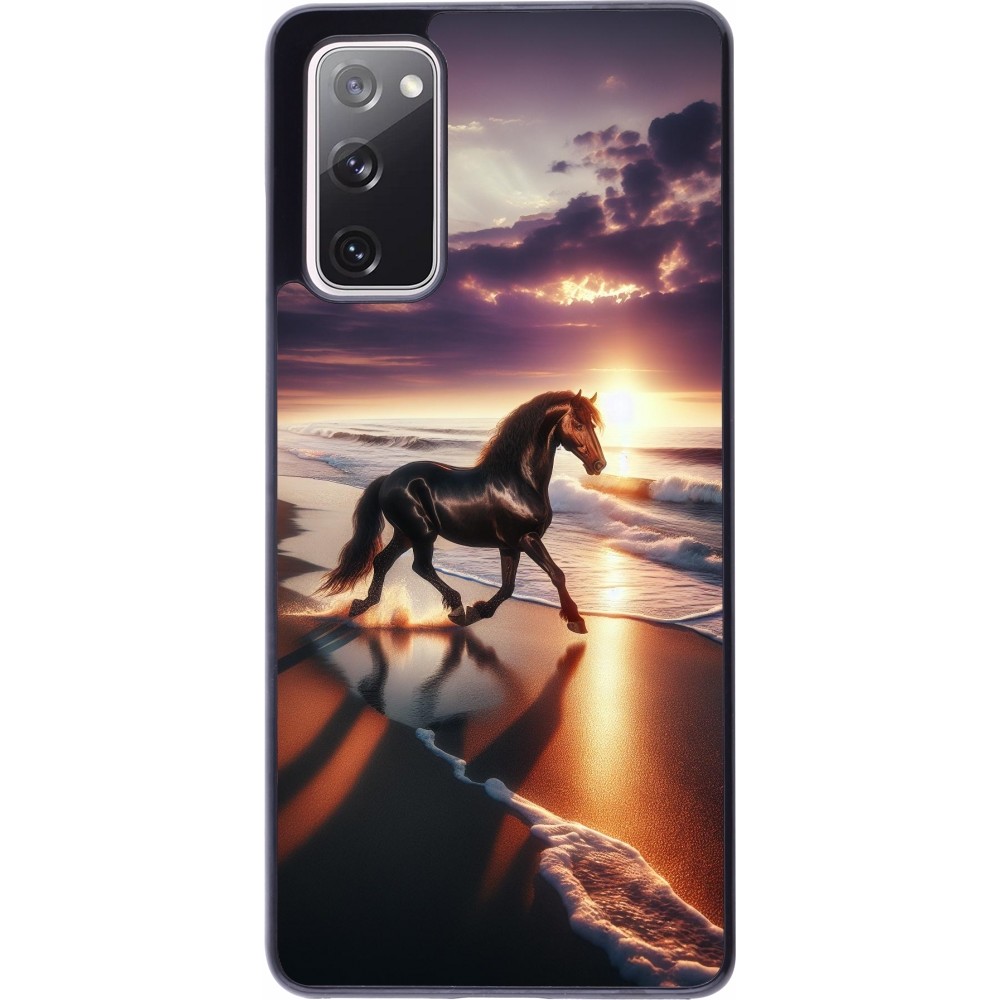Samsung Galaxy S20 FE 5G Case Hülle - Pferd majestätisch Strand