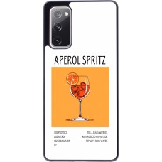 Samsung Galaxy S20 FE 5G Case Hülle - Cocktail Rezept Aperol Spritz