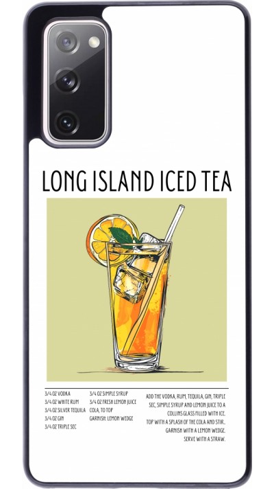 Coque Samsung Galaxy S20 FE 5G - Cocktail recette Long Island Ice Tea