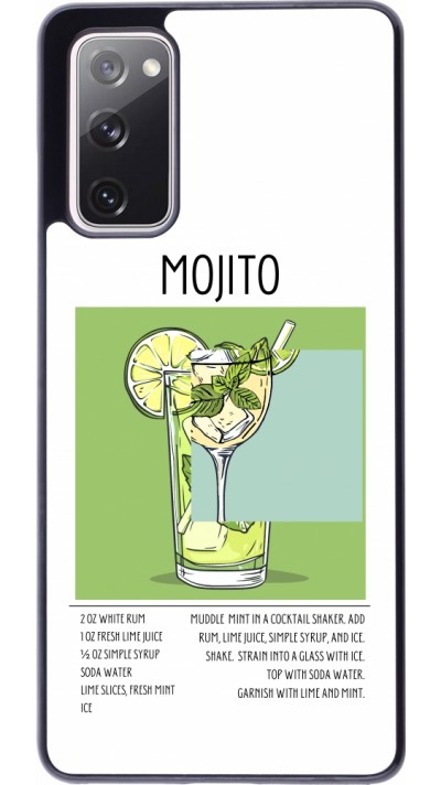 Samsung Galaxy S20 FE 5G Case Hülle - Cocktail Rezept Mojito