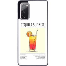 Samsung Galaxy S20 FE 5G Case Hülle - Cocktail Rezept Tequila Sunrise