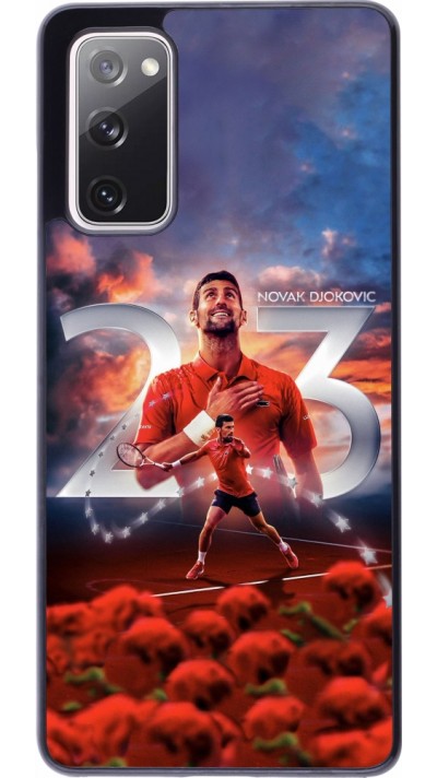 Samsung Galaxy S20 FE 5G Case Hülle - Djokovic 23 Grand Slam