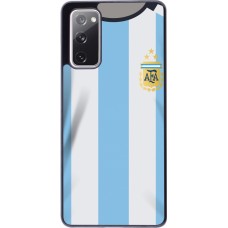 Coque Samsung Galaxy S20 FE 5G - Maillot de football Argentine 2022 personnalisable